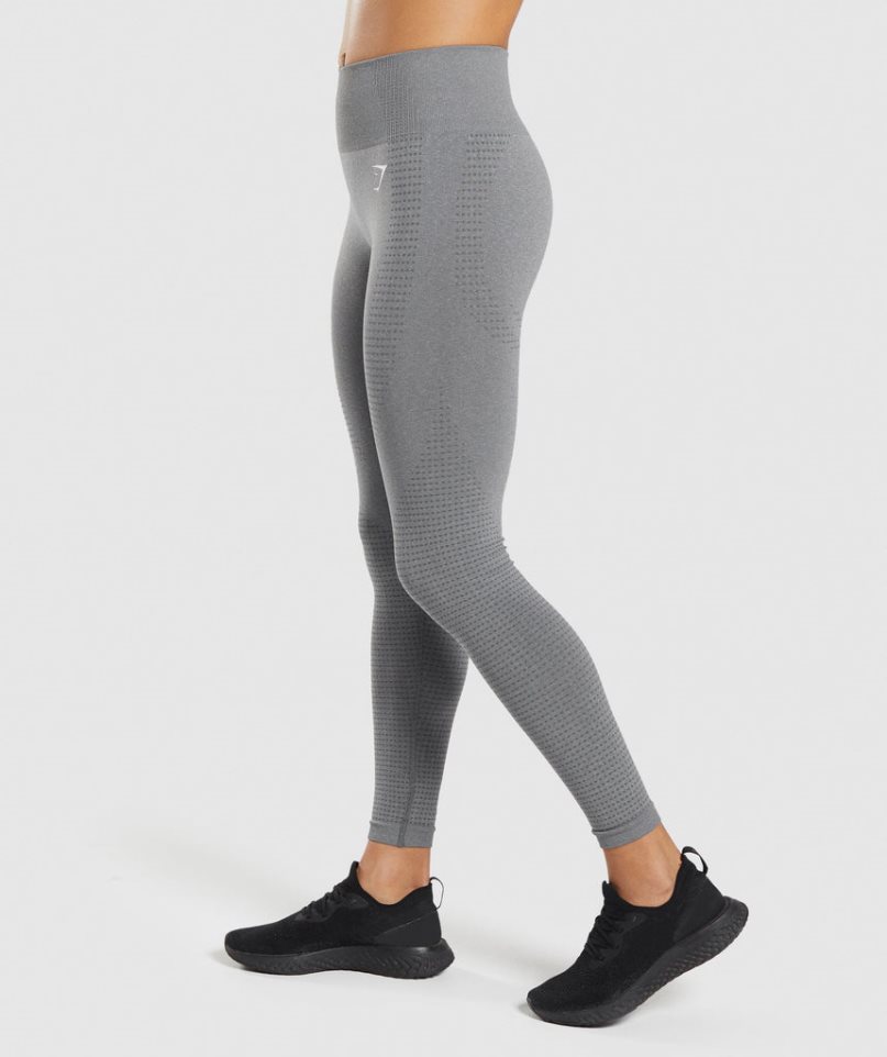 Women's Gymshark Vital Seamless 2.0 Leggings Grey | CA 871N5A